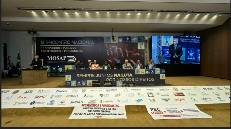 MOSAP promove o 18º Encontro Nacional dos Servidores Aposentados e Pensionistas